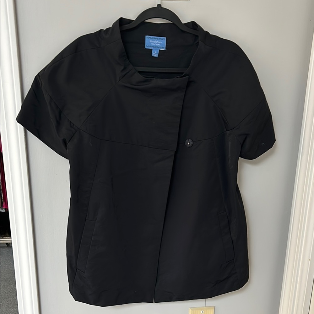 Simply Vera Vera Wang Black Blouse
